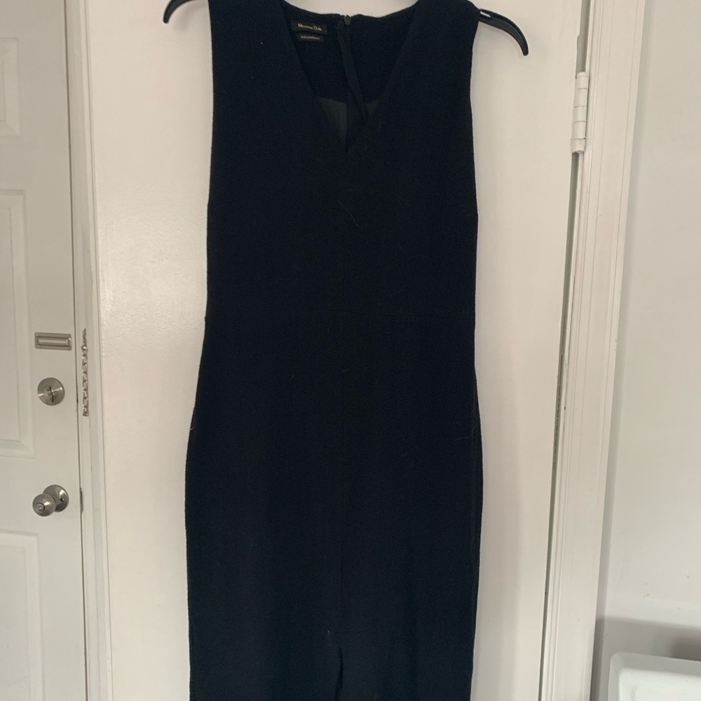 Massimo Dutti Black Dress